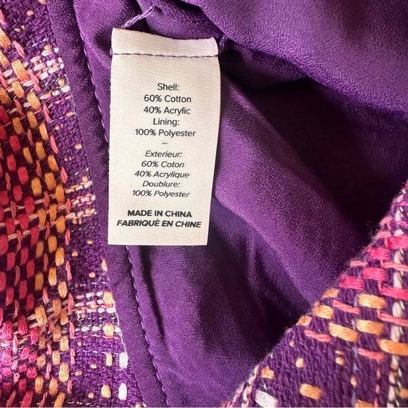 CINQ À SEPT Lexie Box Weave Ruffle Shorts Sz 2 NWT $395 retail - Picture 9 of 10